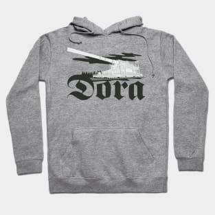 German super-heavy railway gun Dora (Schwerer Gustav) Hoodie